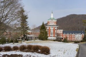 Snowboarding At The Omni Homestead